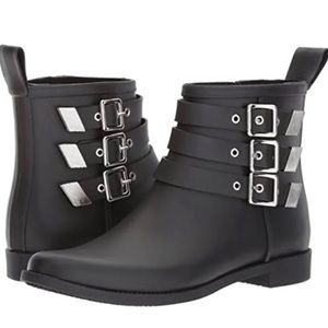 Loeffler Randall Nash Rainboots - Black Size 9